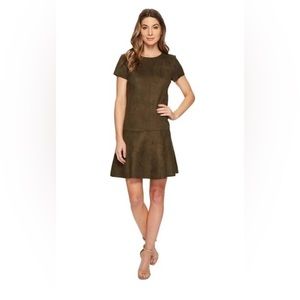 Vince Camuto Faux Suede Dress (Sz. 10)